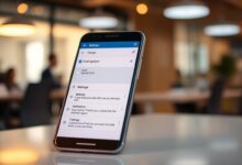 setup email profesional android