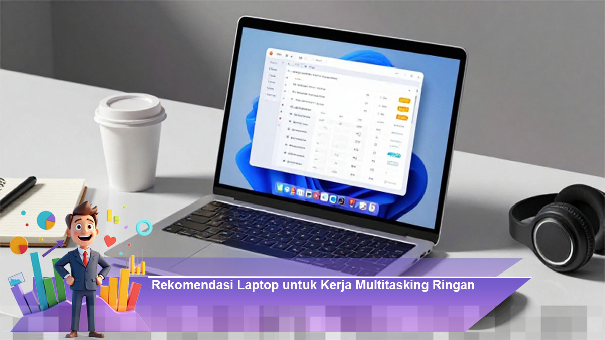 Rekomendasi laptop ideal untuk multitasking ringan yang efisien dan handal